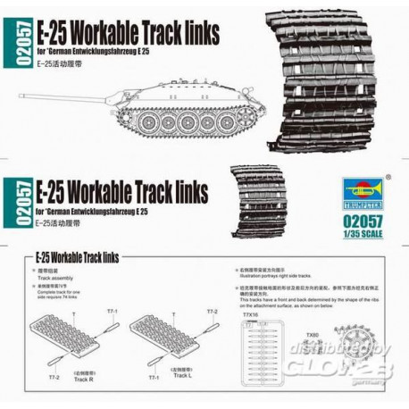 E-25 Workable Tracks links 