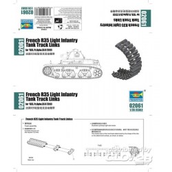 French R35 Light Infantry Tank Track Lin 