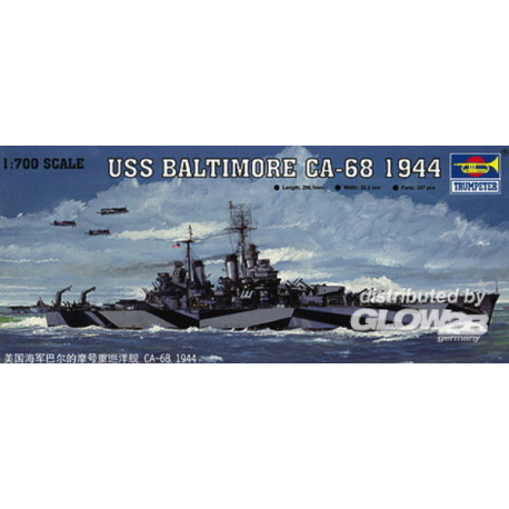 USS Baltimore CA-68 1944 