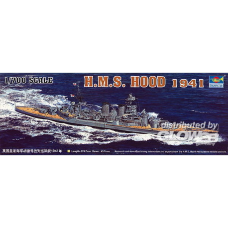 H.M.S Hood 1941 