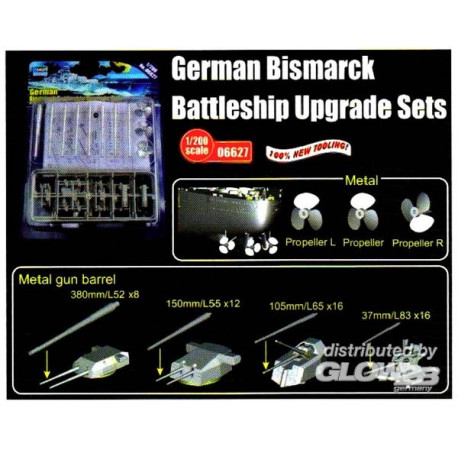 German Bismarck Battleship Upgrade Sets 