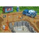 Puzzle Auf der Baustelle 3x24T