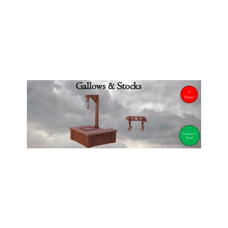 Terrain Crate: Gallows & Stocks