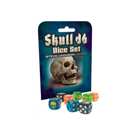 Skull d6 Dice Set