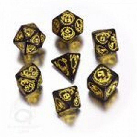 Dragon Dice Black/Yellow (7)