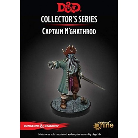 D&D: Dungeon of the Mad Mage - Captain N'ghathrod (1 Figur)