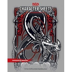 Dungeons & Dragons: Characters Sheets (24 Stk.)