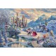 Puzzle Thomas Kinkade Die Schöne und das Beast 1000T