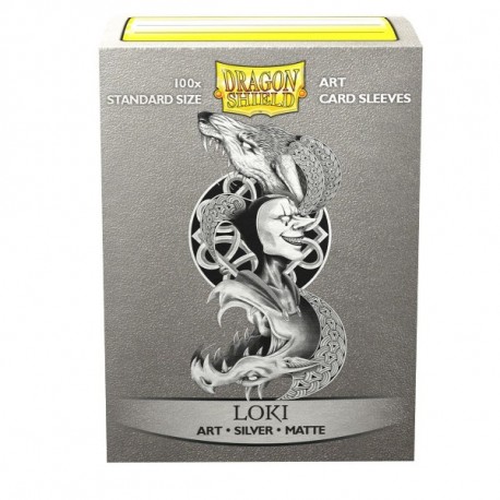 Dragon Shield: ART Sleeves Classic ? Silver Matte: Loki (100)