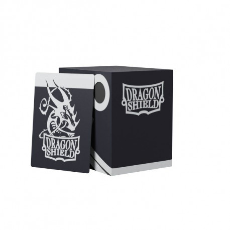 Dragon Shield: Double Deck Shell 150+: Black/Black