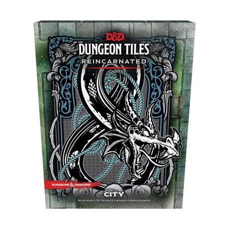 Dungeons & Dragons: RPG Dungeon Tiles Reincarnated: City (16)