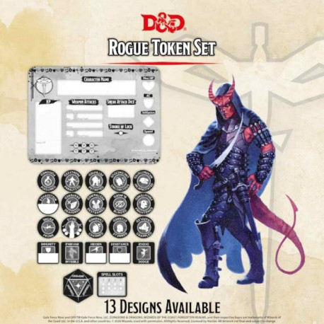 Dungeon & Dragons: Rogue Token Set