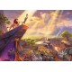 Puzzle Thomas Kinkade Disney König der Löwen