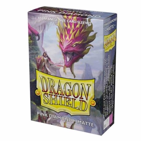 Dragon Shield: Japanese Matte – Pink Diamond(60)