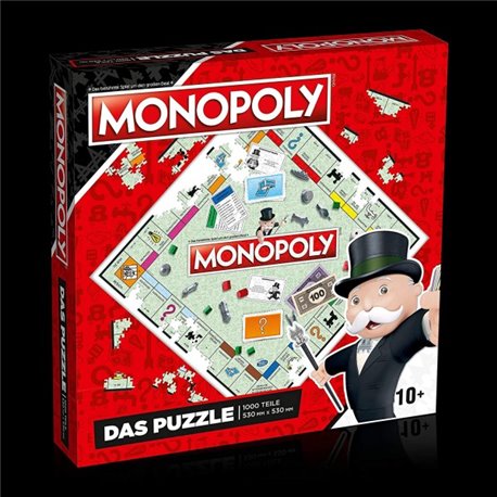 Puzzle: Monopoly No. 9 (original Monopoly Brett) (1000 Teile)