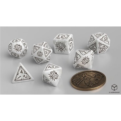 The Witcher Dice Set: Geralt – The White Wolf (7)