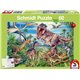 Puzzle Bei den Dinosauriern 60T