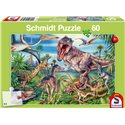 Puzzle Bei den Dinosauriern 60T