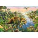 Puzzle Abenteuer mit den Dinosauriern 3x48T