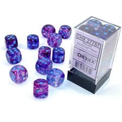 Nebula TM 16mm d6 Nocturnal/blue Luminary Dice Block? (12 dice)