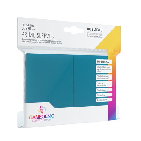 PRIME Sleeves Blue • (Display mit 10 Einzelpacks) Sprachunabhängig