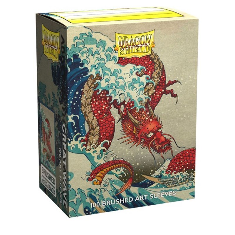 Dragon Shield: ART Sleeves Classic – The Great Wave (100) - Games, Toys ...