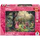 Puzzle 1000T Kinkade Disney Dornrös