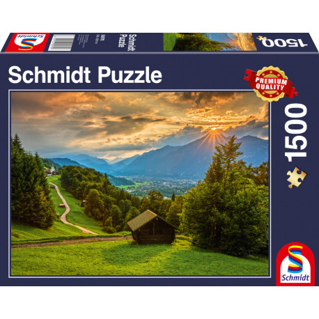 Puzzle Sonnenuntergang 1000T