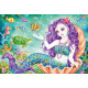 Puzzle Prinzessin, Fee, Meerjungfrau 3x48T