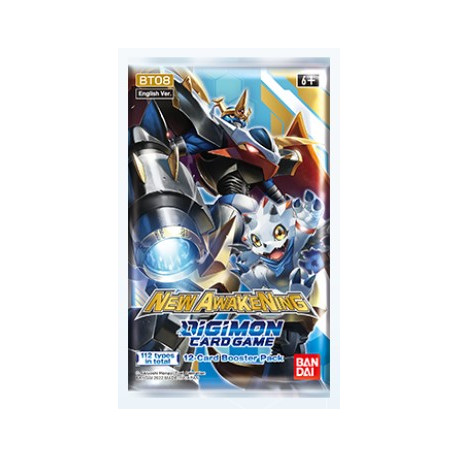 Digimon Card Game New Hero Booster einzeln BT08