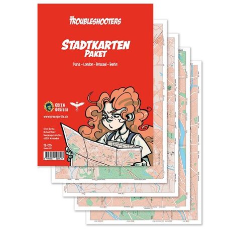 The Troubleshooters Stadtkarten Paket (deutsch)