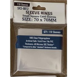 Sleeve Kings Sleeve Kings Small Square Card Sleeves (70x70mm) 110 Pack 60 Microns MDG8812