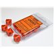 CHX26203 Opaque Orange/black Set d10 (10)