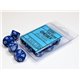 CHX26206 Opaque Blue/white Set d10 (10)