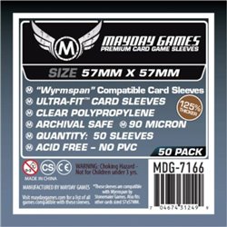 MDG Premium Sleeves Wyrmspan Compatible 57x57mm (50)