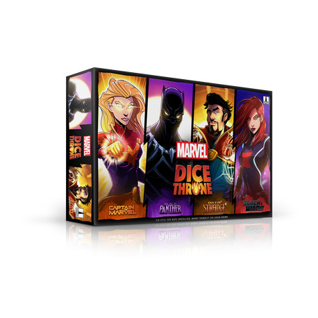 Marvel Dice Throne (deutsche Ausgabe) Captain Marvel, Black Panther, Doctor Strange & Black Widow