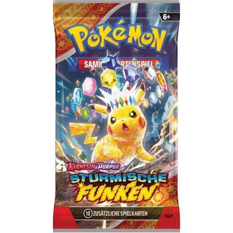 PKM Pokemon KP08 Stürmische Funken Booster Einzeln Deutsch