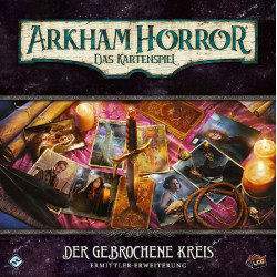 Arkham Horror Das Kartenspiel Der gebrochene Kreis Ermittler Erweiterung Deutsch