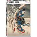 Puzzle 1000T Hiroshige Tale of Genji