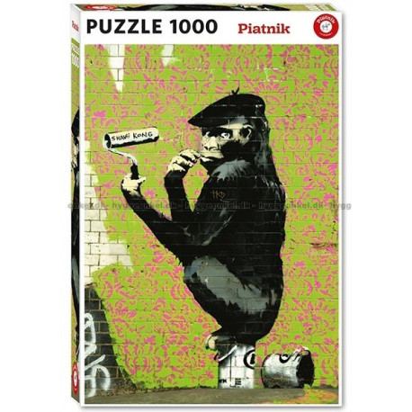 Puzzle Banksy Roller Chimp 1000T