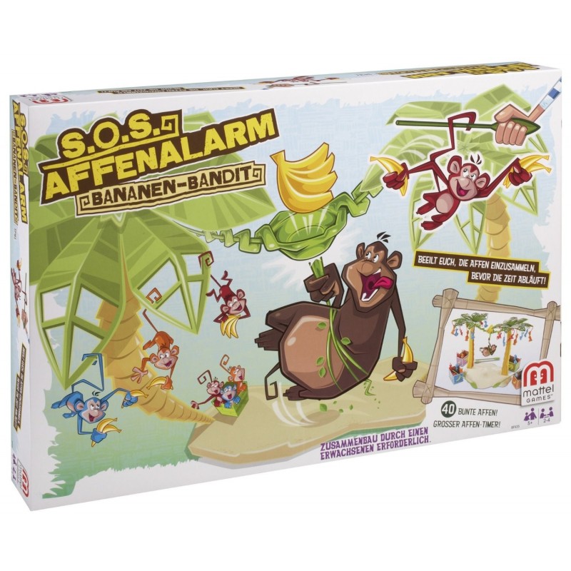 S.O.S. Affenalarm Bananen-Bandit Games, Toys more & 