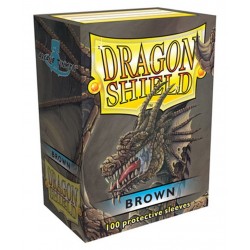 Dragon Shield: Braun (100)