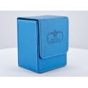 Ultimate Guard FlipDeck Case Leatherette 80 Blau