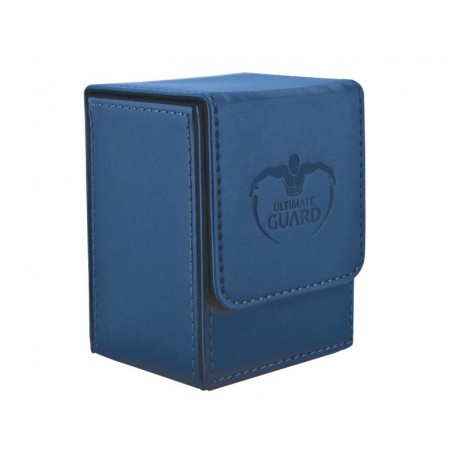 Ultimate Guard FlipDeck Case Leatherette 80 Dunkelblau