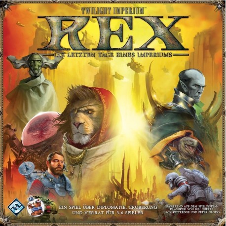 Twilight Imperium Rex Brettspiel DEUTSCH